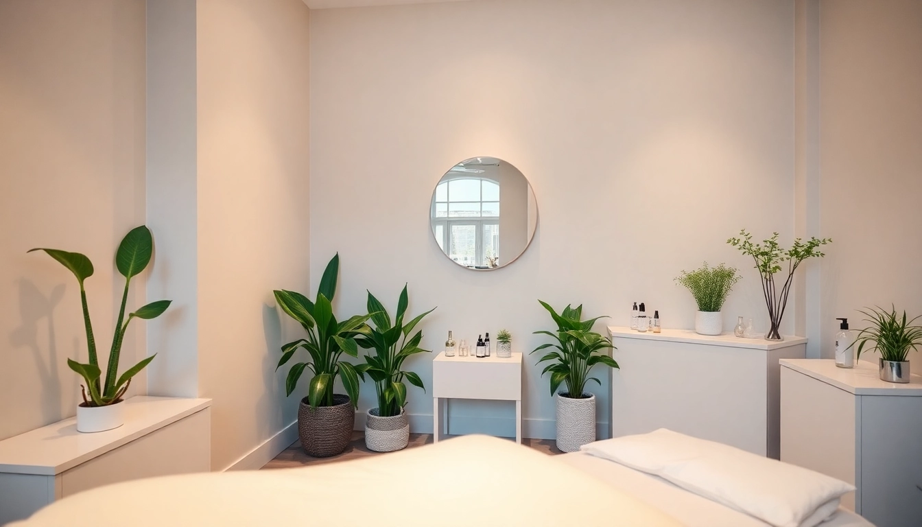 Experience Faltenbehandlung Zürich in a tranquil clinic setting with modern design and comfortable ambiance.