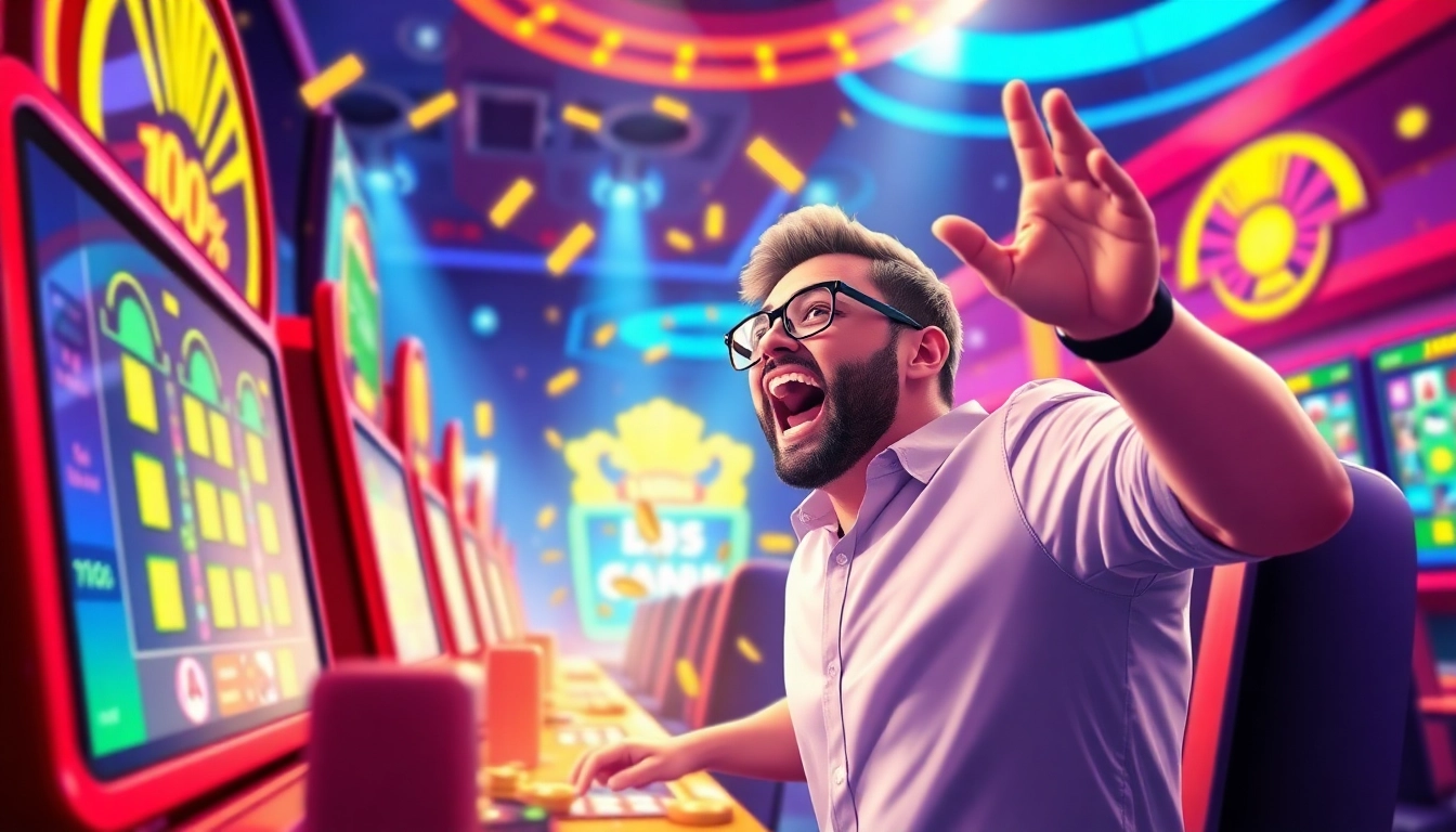 Celebrate your สล็อตเว็บตรง100% win with excitement in this vibrant online gaming scene.