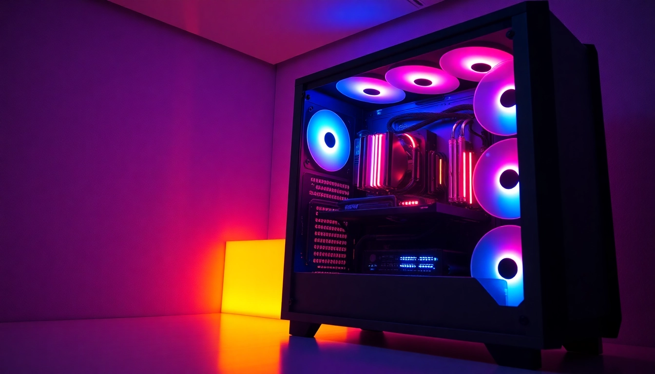 Top Gaming PC Cases for Performance and Aesthetic Appeal