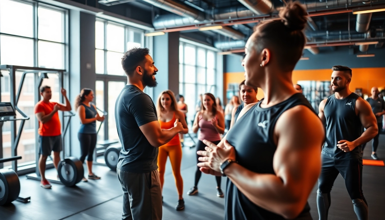 Join the best gym in Jersey City for an energetic group workout session in a modern facility.