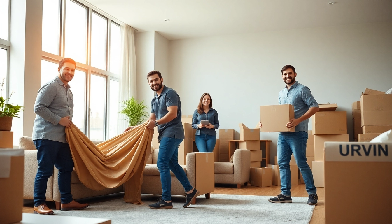 Efficient movers in Toronto expertly packing belongings for a move.