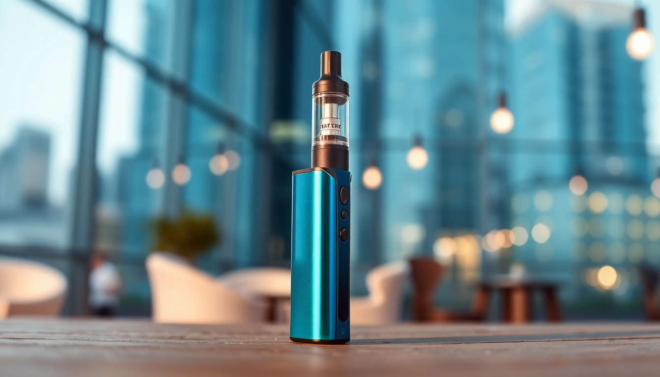 RAZ LTX 25K disposable vape showcased in a vibrant urban setting, highlighting its sleek design.